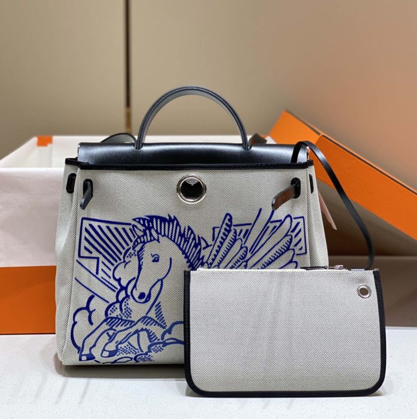 hermes-herbag-31cm-blue-horse gallery 5