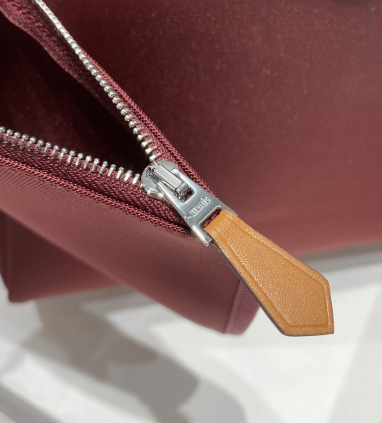 hermes-herbag-31cm-bordeaux-red gallery 4