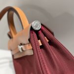 hermes-herbag-31cm-bordeaux-red gallery 6