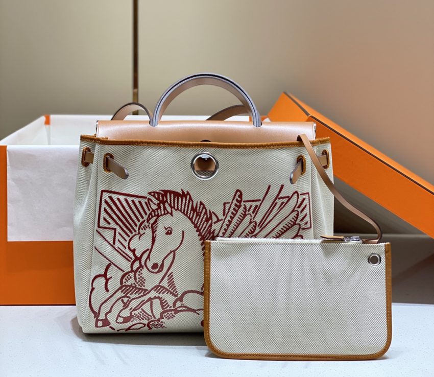 hermes-herbag-31cm-brown-horse gallery 4