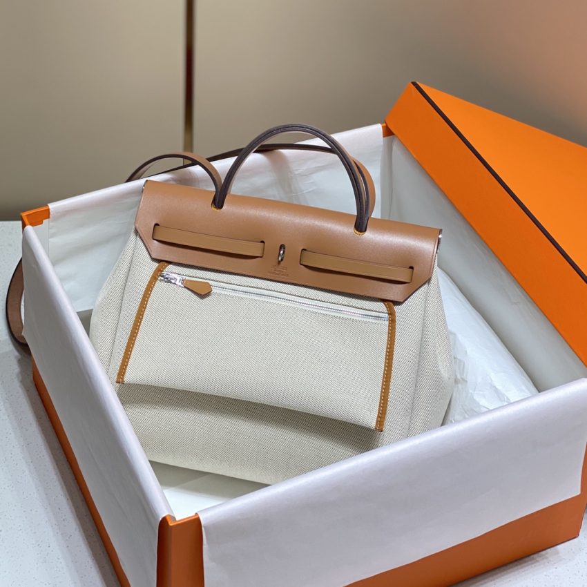 hermes-herbag-31cm-brown-horse gallery 8