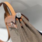 hermes-herbag-31cm-brown-plaid gallery 6