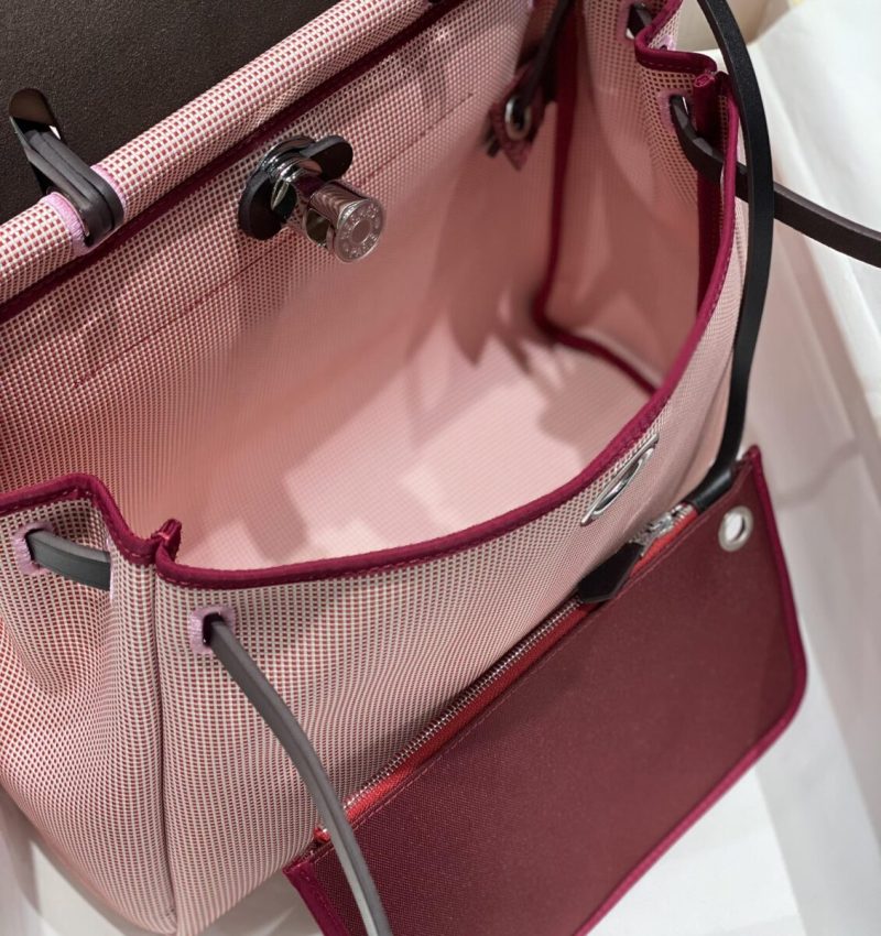 hermes-herbag-31cm-pink gallery 1