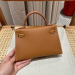 hermes-kelly-brown-gold gallery 8