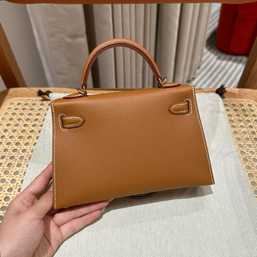 hermes-kelly-brown-gold gallery 8