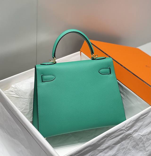 hermes kelly emperial green 8