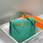 hermes kelly emperial green 9