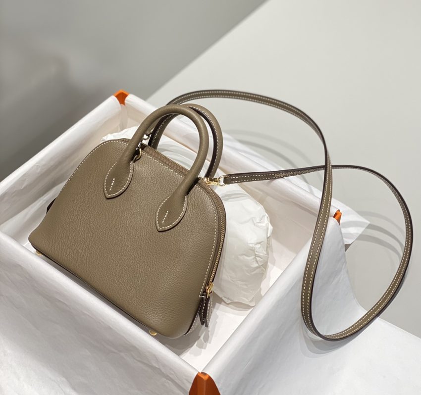hermes mini bolide elephant gray 7