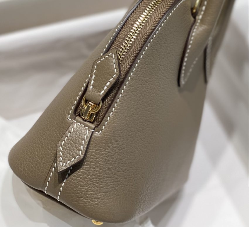hermes mini bolide elephant gray 8