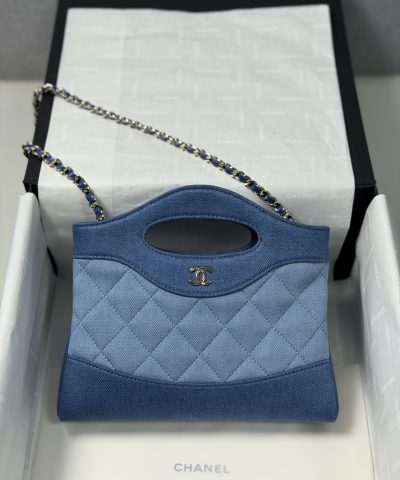 Chanel 24S 31 Nano Tote Bag Jeans