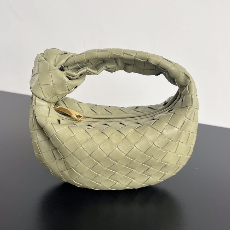 Bottega Veneta Jodie Mini Travertine - View 7 | Intrecciato Detail
