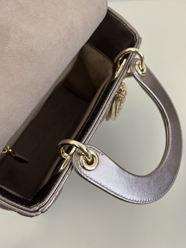 lady dior golden metallic abc 2