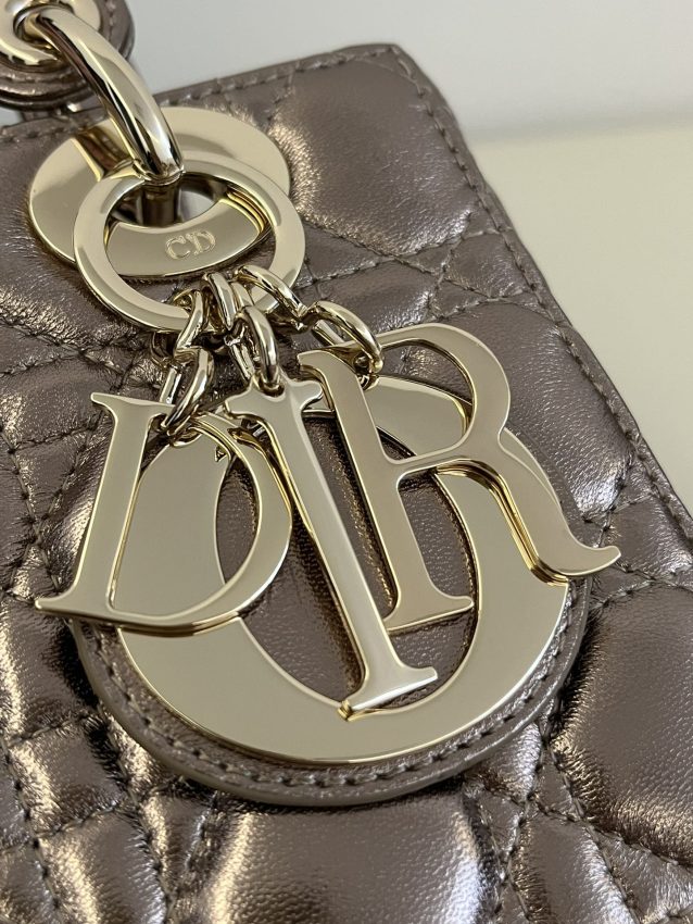 lady dior golden metallic abc 4
