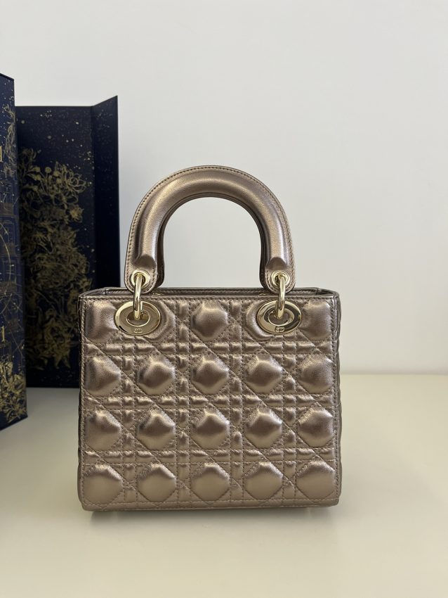 lady dior golden metallic abc 6
