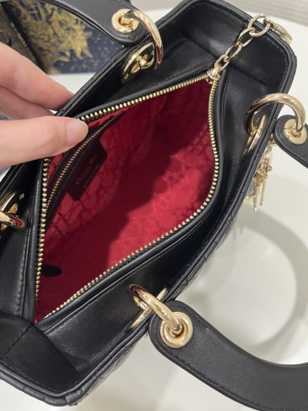 lady dior large black 3