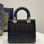 lady dior large black 5