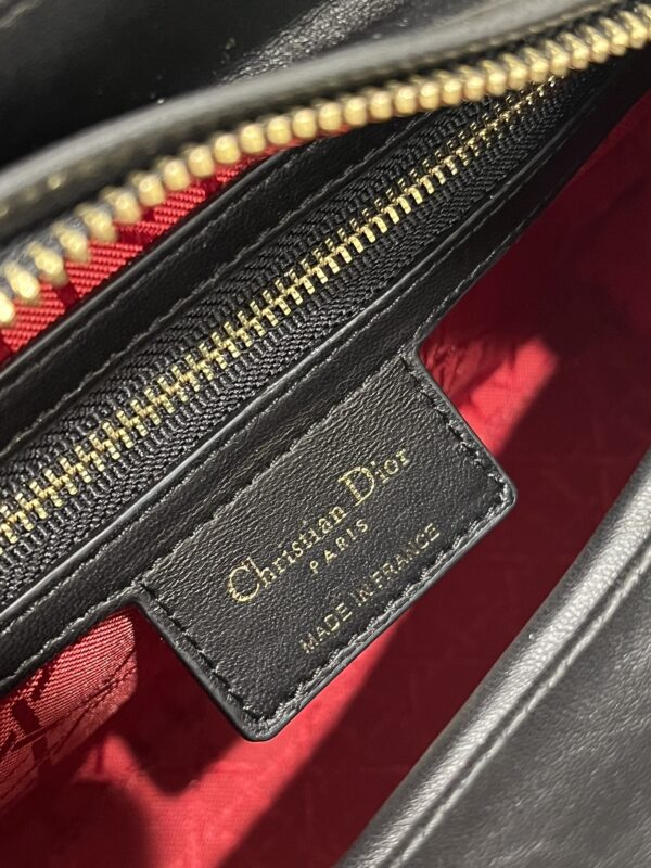 lady dior large black 9