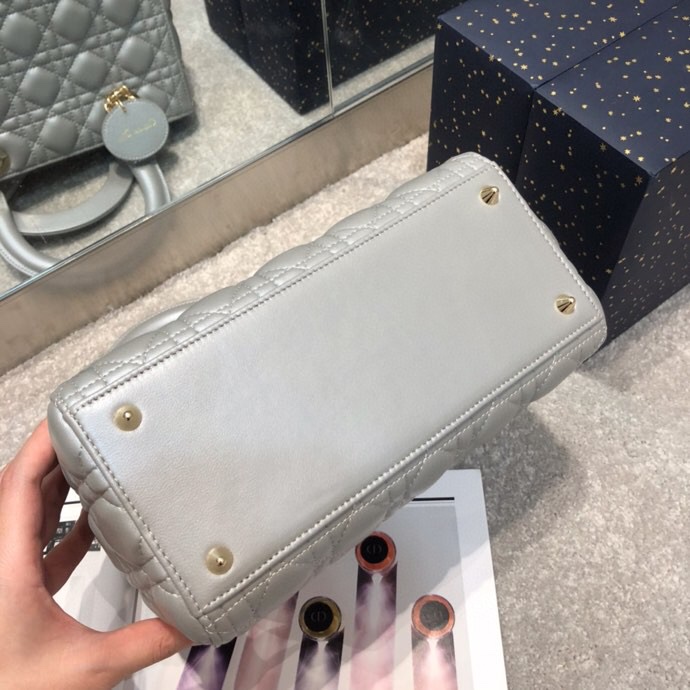 lady dior large silver 6