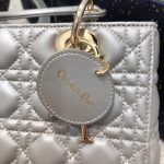 lady dior large silver 9