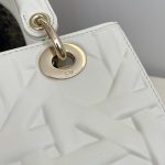 lady dior large white 2