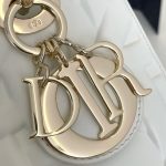 lady dior large white 4