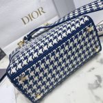 Lady Dior Medium D Lite lona de pata de gallo 3