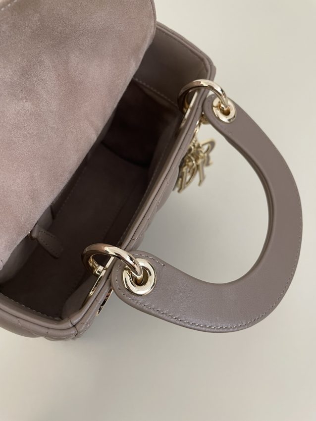 lady dior mini dark beige 2
