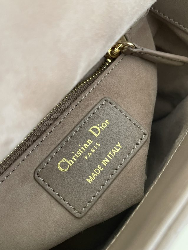 lady dior mini dark beige 9