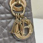 lady dior mini grey sillver 3