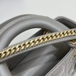 lady dior mini grey sillver 6