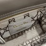 lady dior mini grey sillver 9