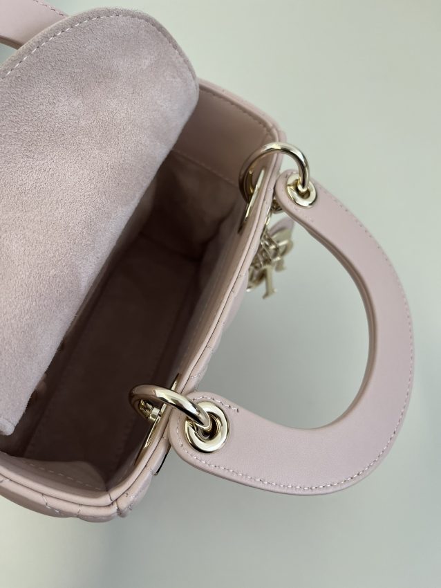 lady dior mini pale pink 3