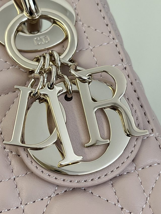 lady dior mini pale pink 4