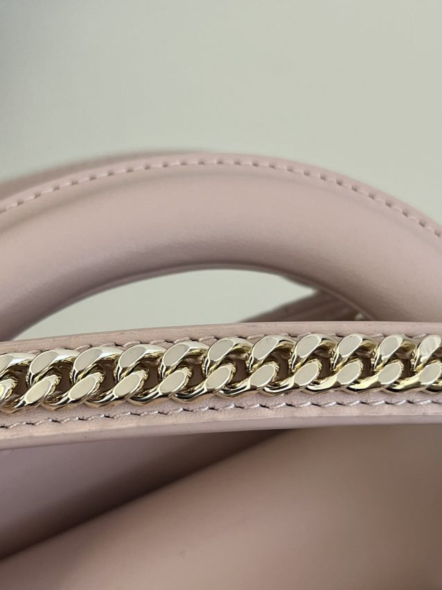 lady dior mini pale pink 6
