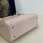 lady dior mini pink patent 6