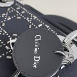 lady dior mini satin black 3