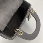 lady dior mini satin grey 11