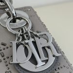 lady dior mini satin grey 9