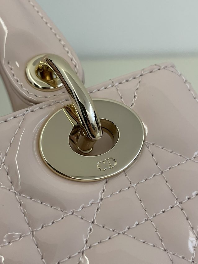 lady dior patent pink abc 4