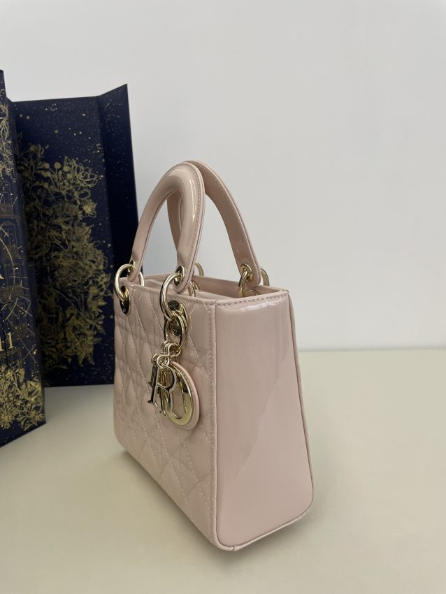 lady dior patent pink abc 5
