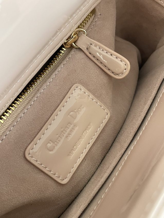 lady dior patent pink abc 8
