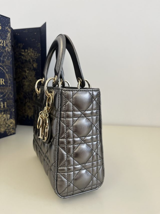 lady dior platinum metallic abc 5