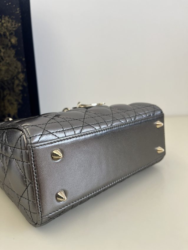 lady dior platinum metallic abc 6