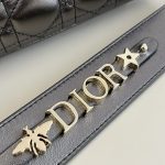 lady dior platinum metallic abc 9