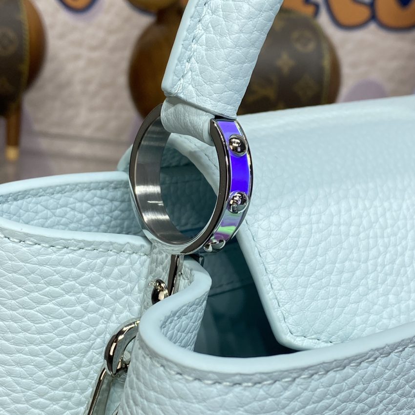 loius vuitton capucines blue 3