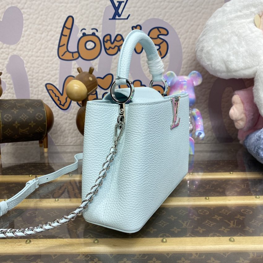 loius vuitton capucines blue 5