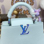 loius vuitton capucines blue 8