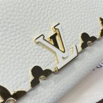 loius vuitton capucines compact wallet white 2