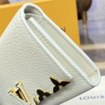 loius vuitton capucines compact wallet white 7