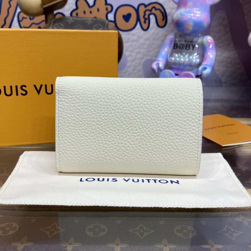 loius vuitton capucines compact wallet white 8